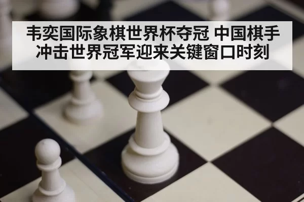 韦奕国际象棋世界杯夺冠 中国棋手冲击世界冠军迎来关键窗口时刻